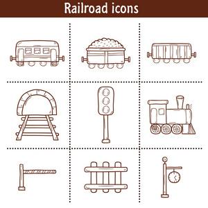 貨運鐵路車站線路圖手繪貨運鐵路車站線路圖手繪圖