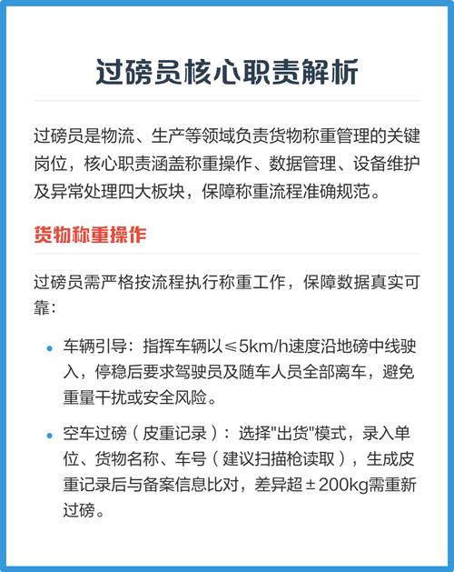 擔(dān)任貨運員貨運員的職責(zé)